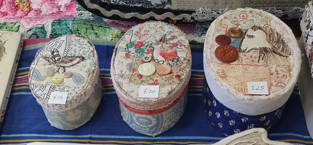 Anne Kelly - covered boxes