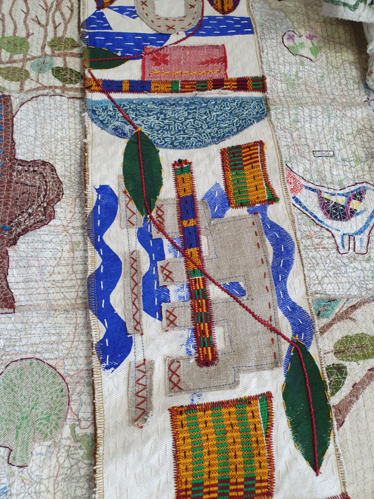 Anne Kelly - kente inspiration