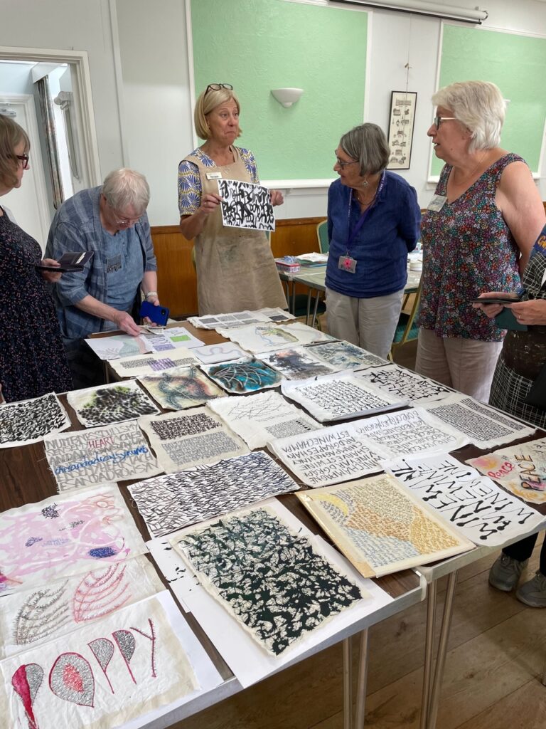 Workshop with Alison L